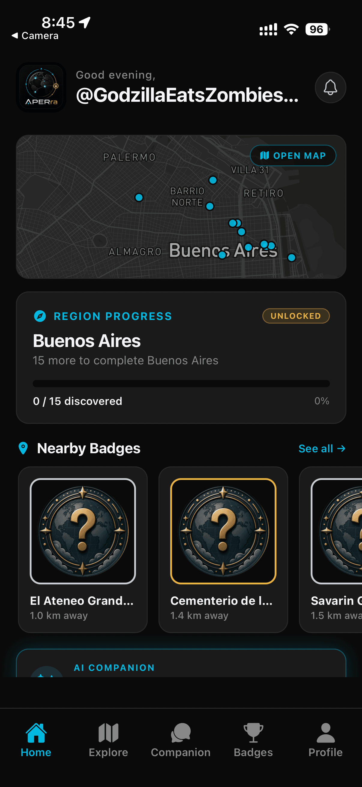 APERra screenshot